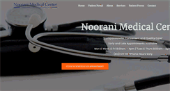 Desktop Screenshot of nooranimedicalcenter.com
